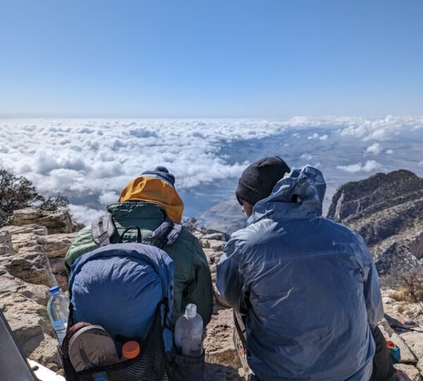 An unusual sight to be seen... Clouds! We experienced clouds and a bit of precipitation on our last trip! Snow is even possible!